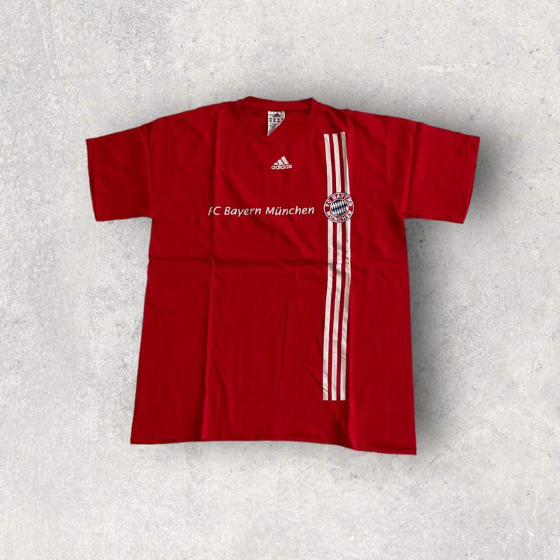 T-Shirt Vintage Adidas FC Bayern München Ori Second