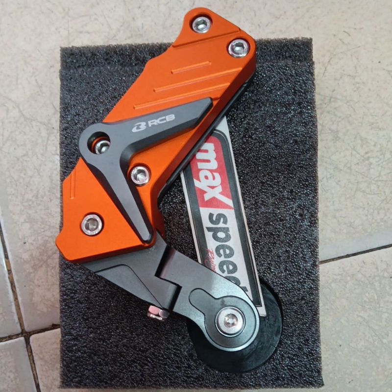 Rcb Stabilizer rantai V3 68mm biru dan orange