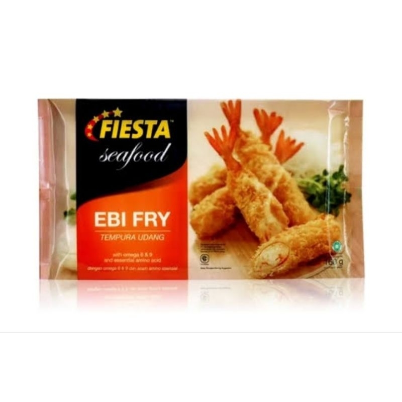 

Fiesta Ebi Fry / Udang Lapis Tepung / Udang Crispy / Tempura Udang | Berat Bersih 160gr