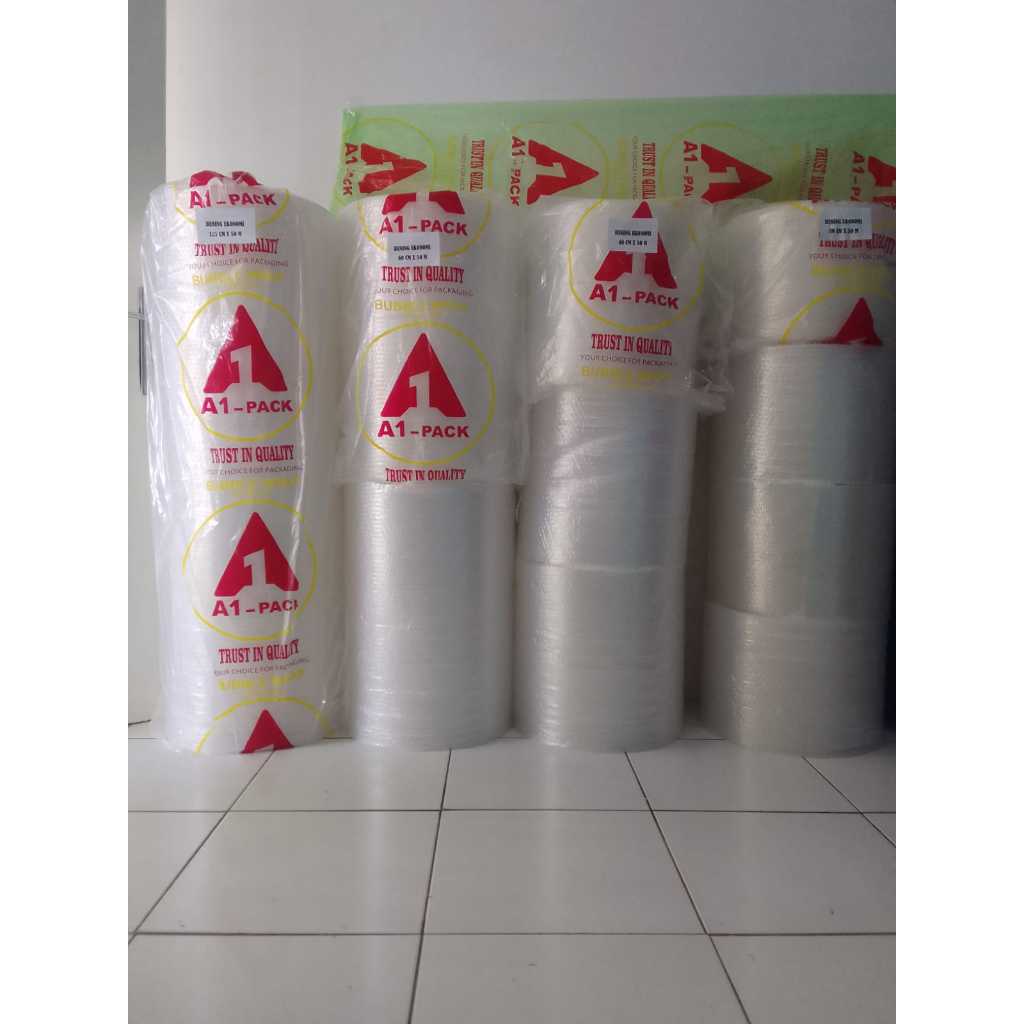 

BUBBLE WRAP ROLL EKONOMI BENING PANJANG 50 METER X60CM/40CM/30CM
