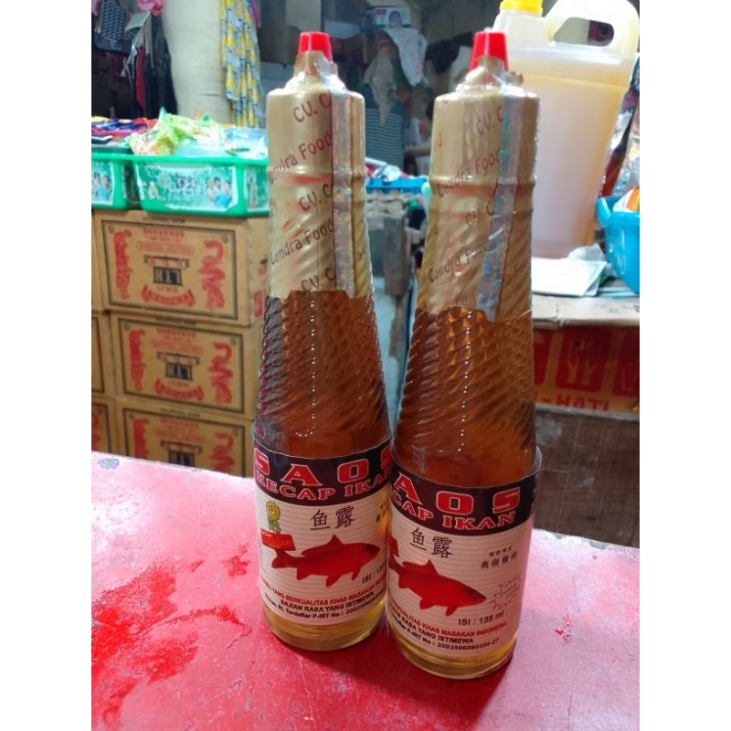 

Minyak ikan botol 135ml merk matahari