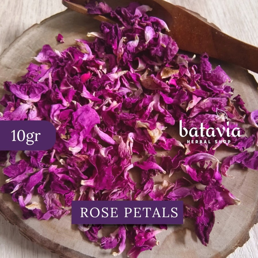 

Dried Rose Petal Tea Teh Kelopak Bunga Mawar Kering Flower Tea