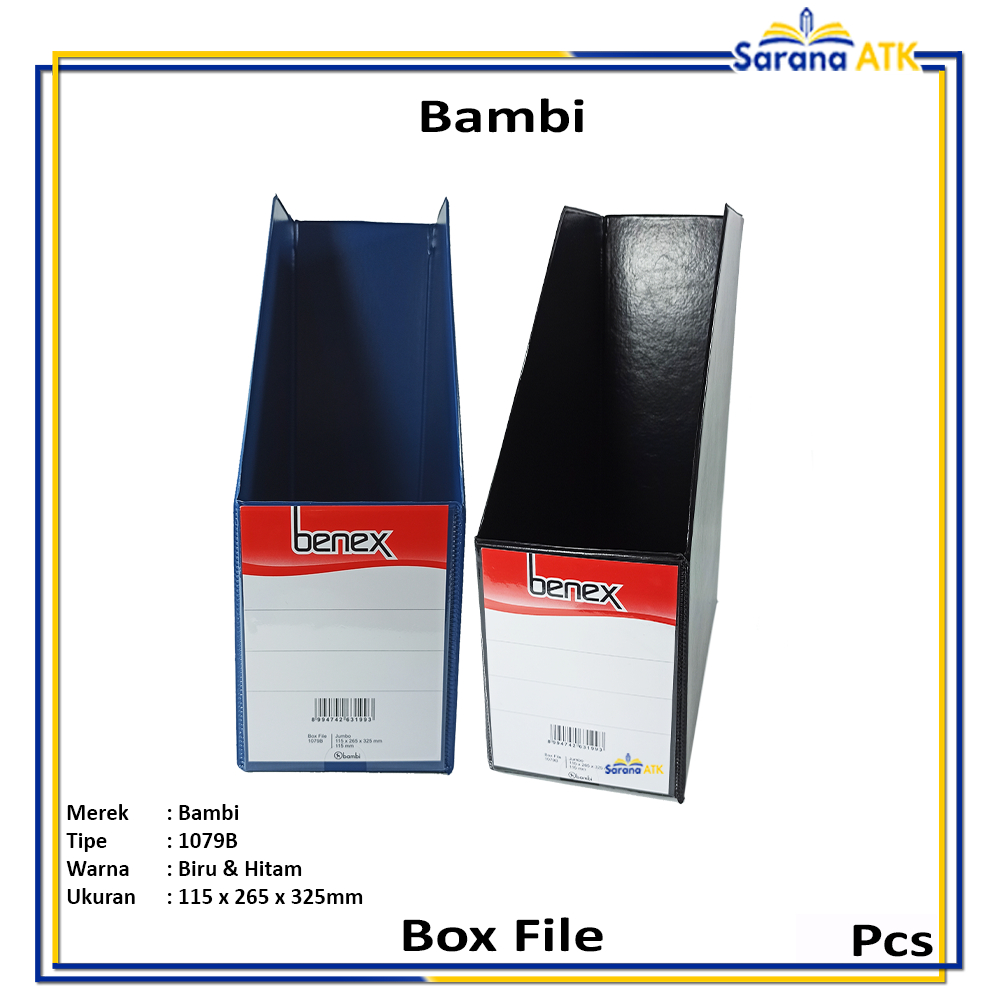 

Benex - Bambi Box File 1079B - Pcs