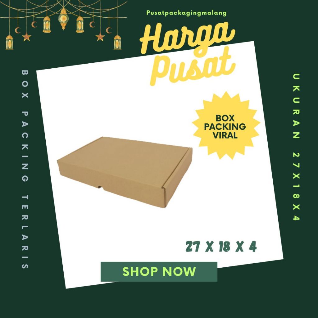 

Kardus 27x18x4 LS Box Dus Packing Kotak Kemasan Karton Souvenir Hampers Sparepart Minyak Wangi Kosmetik