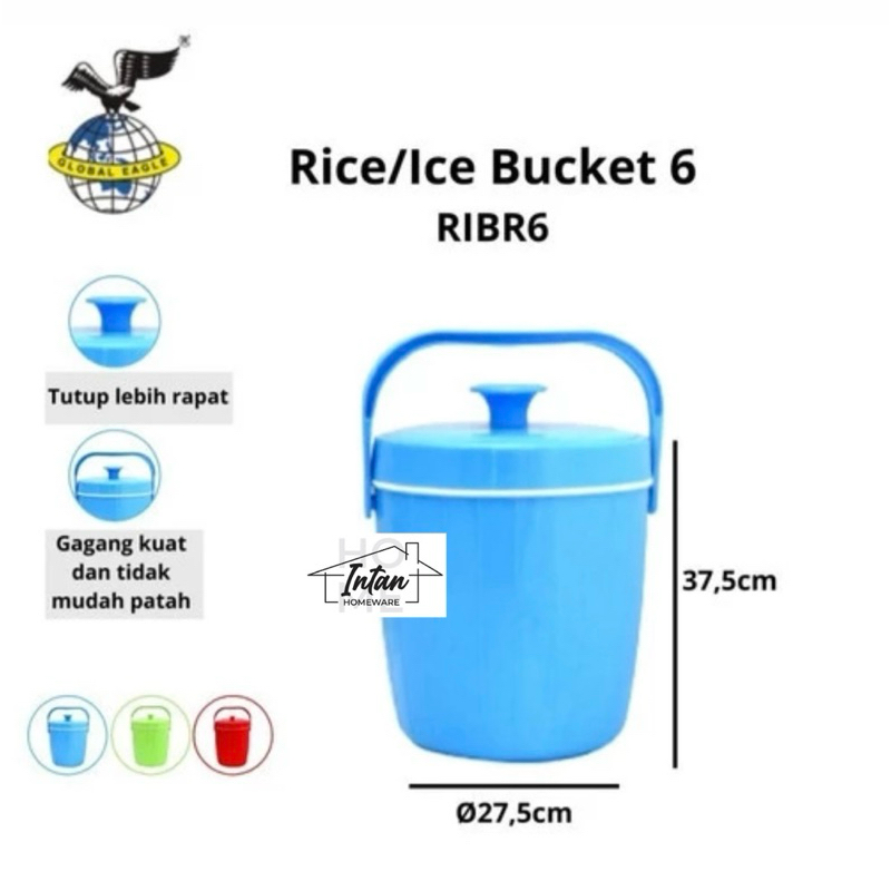 Rice Bucket Global Eagle, Tempat Nasi