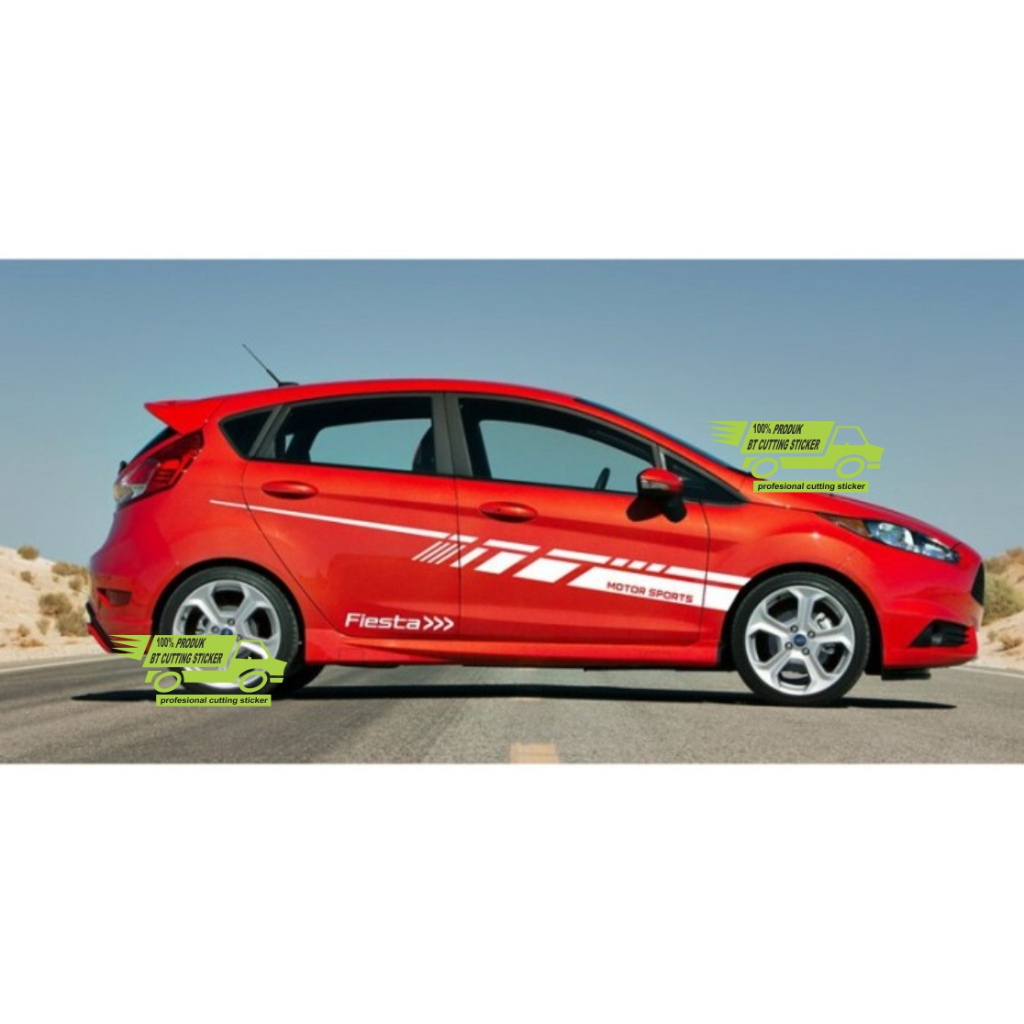 sticker mobil ford fiesta stiker ford stiker body mobil fiesta stiker racing mobil fiesta