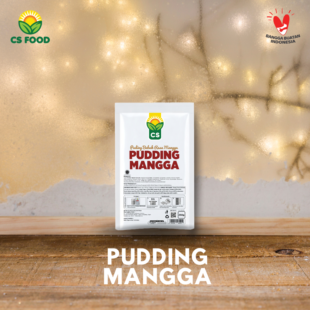 

Bubuk Instan Silky Puding Mangga 250g Pudding Lembut Pudot CS FOOD