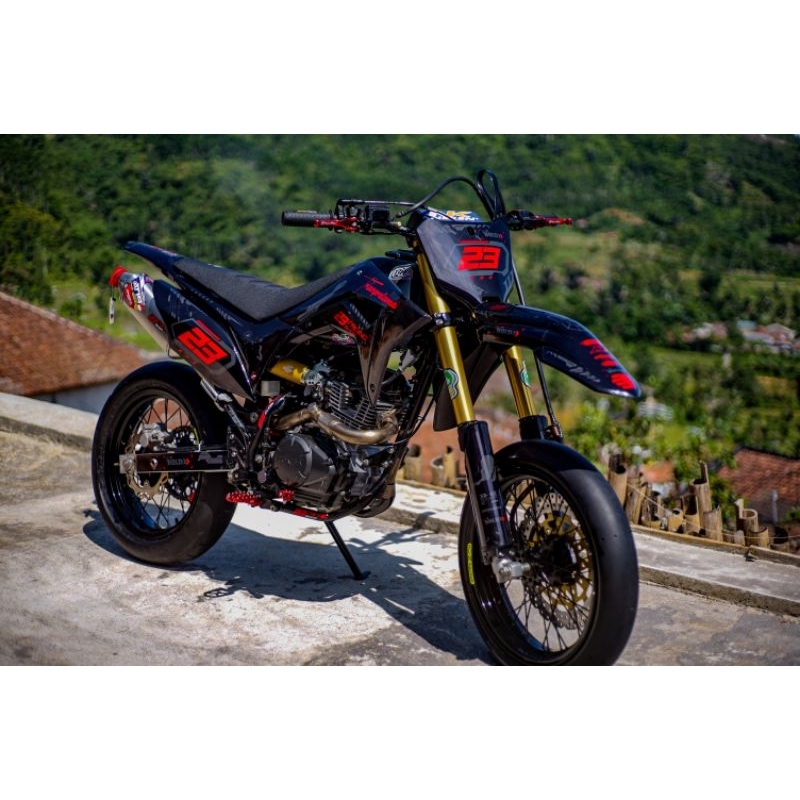 decal superglosy tebal500mic klx crf wr