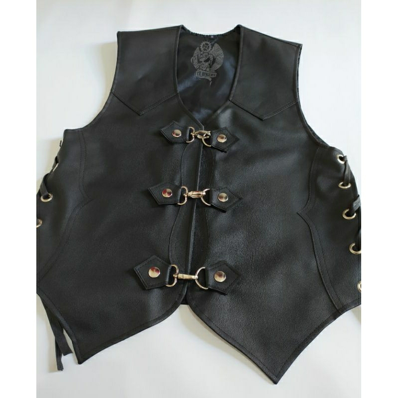 TERMURAH Rompi Kulit Bikers Koboy / Rompi Sintetis / Rompi Bikers / Rompi Koboy / Rompi Pria