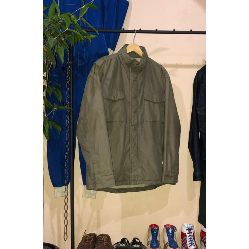 Bundle Jaket M65 Stussy dan Bucket Hat Camo