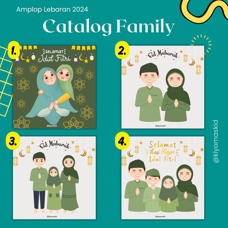 

(10pcs Family) Amplop Lebaran Sedotan Viral Terbaru 2024/Amplop Unik Kekinian