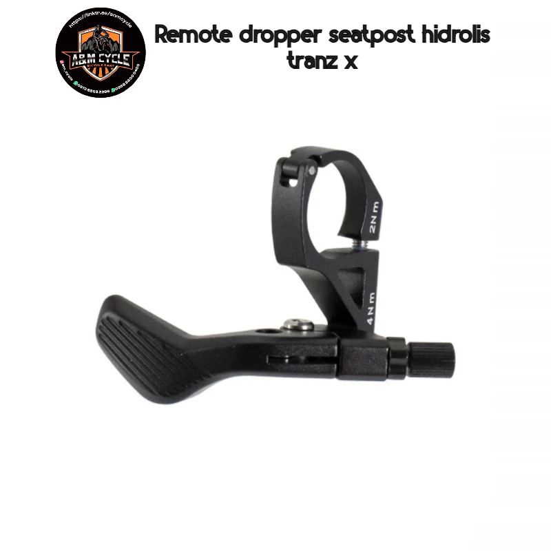 Remote dropper seat post hydraulic tranzX original not satori not Kind Shock universal untuk seatpos