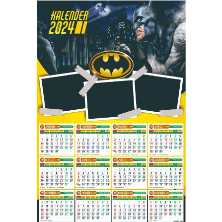 

Promo kalender dinding karakter 2024 custom foto sendiri bisa pakai nama, promo akhir tahun desain gratis/ Parcel Mania Magelang