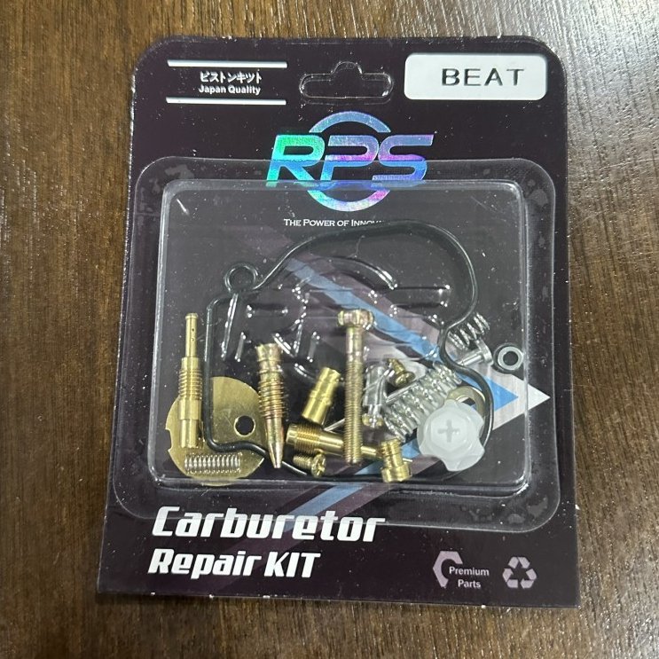 RPS BEAT REPAIR KIT KARBURATOR KARBU JARUM SKEP PILOT MAIN JET SET MOT