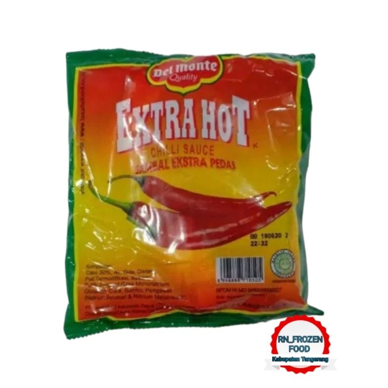 

DELMONTE Saus Sambal EXTRA HOT Kemasan Stik Berat 9gr
