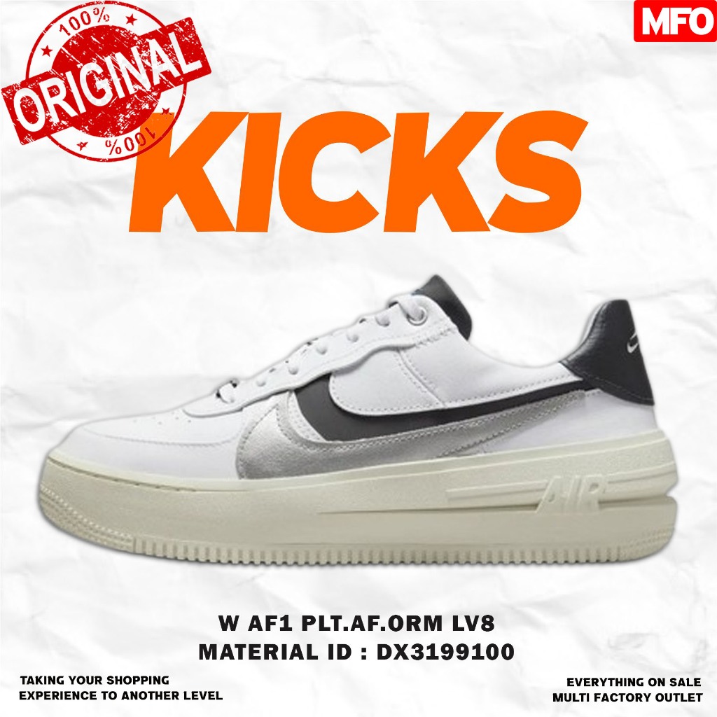 W AF1 PLT.AF.ORM LV8     SEPATU CASUAL WANITA   DX3199100