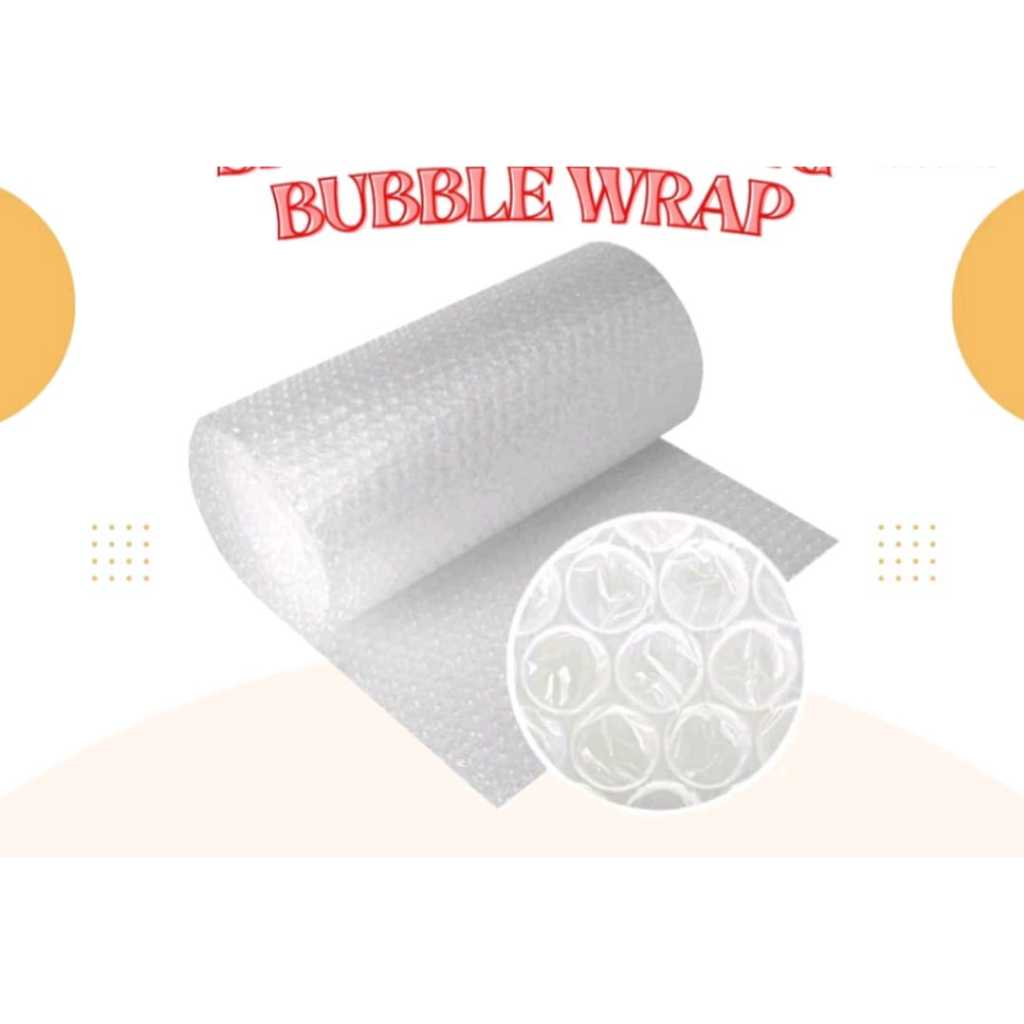 

BUBBLE WRAP SAFETY PACKING / TAMBAHAN PACKING EXTRA AMAN