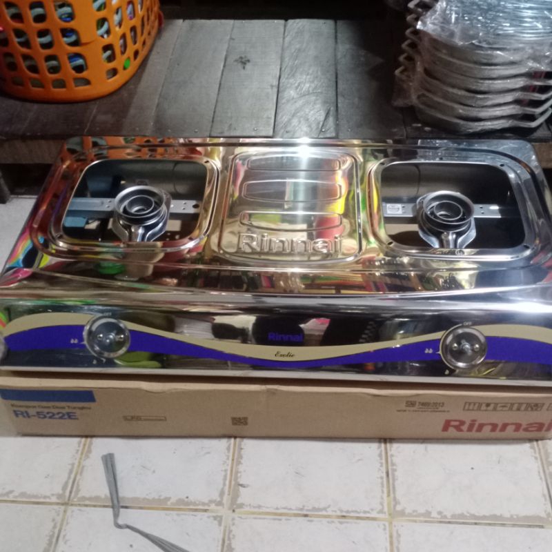 KOMPOR RINAI 522E /RI522E(bodi stenlis)original