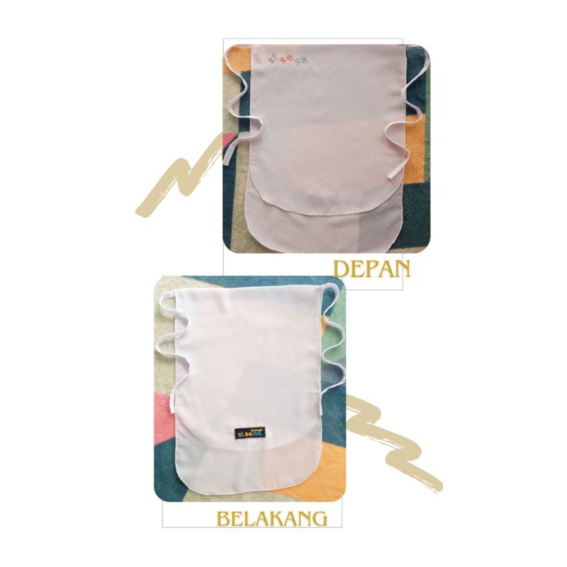 Cadar putih 2 layer , look like sisesa, Ready