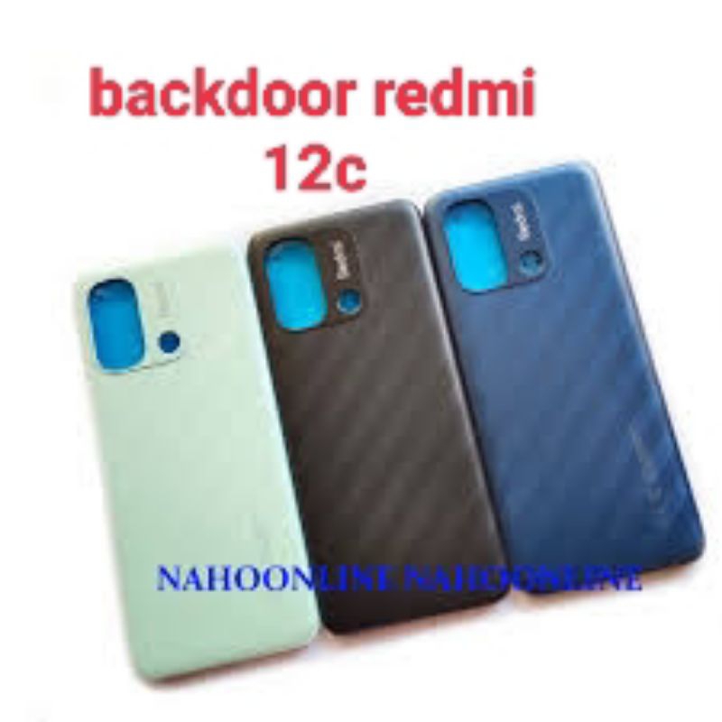 backdoor casing redmi 12c