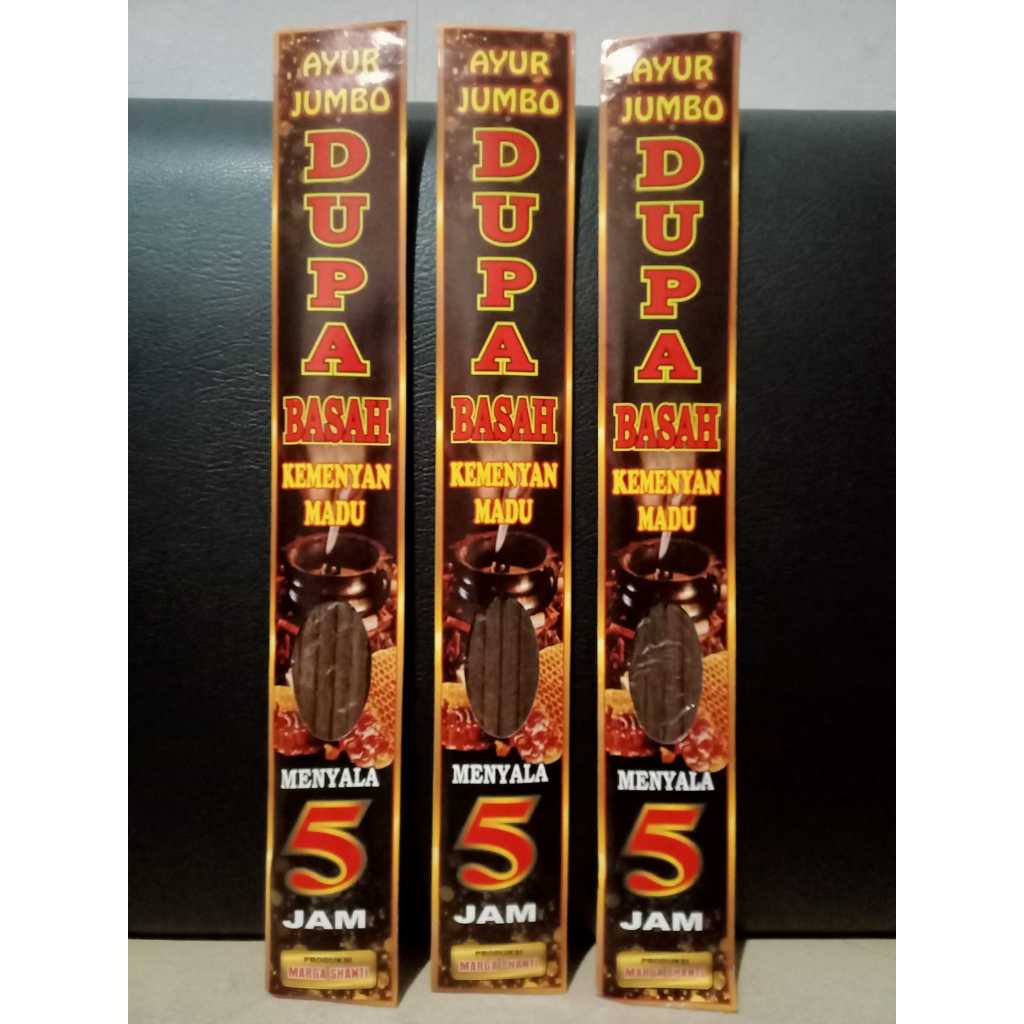 Ayur Jumbo Dupa Basah Aroma Kemenyan Madu 5 Jam Marga Shanti