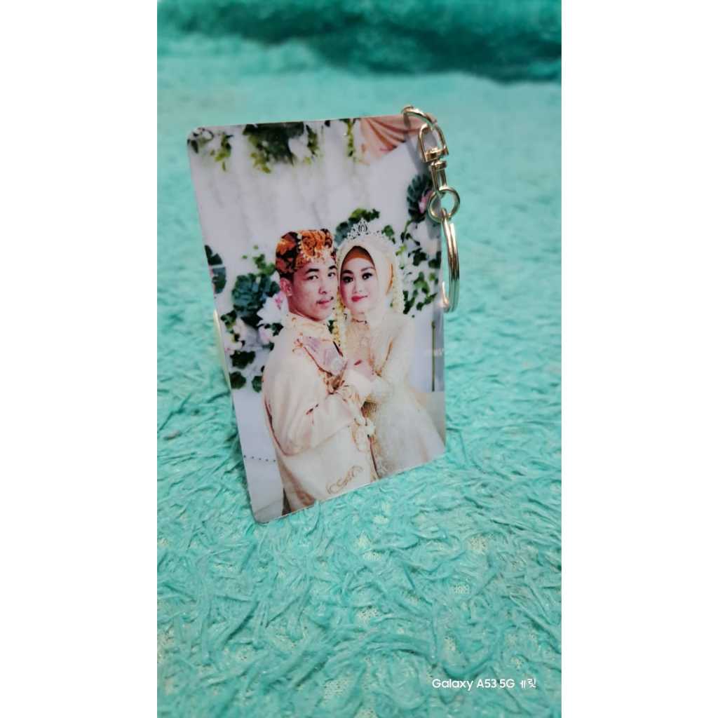 Gantungan Kunci Custom Bahan PVC/KTP