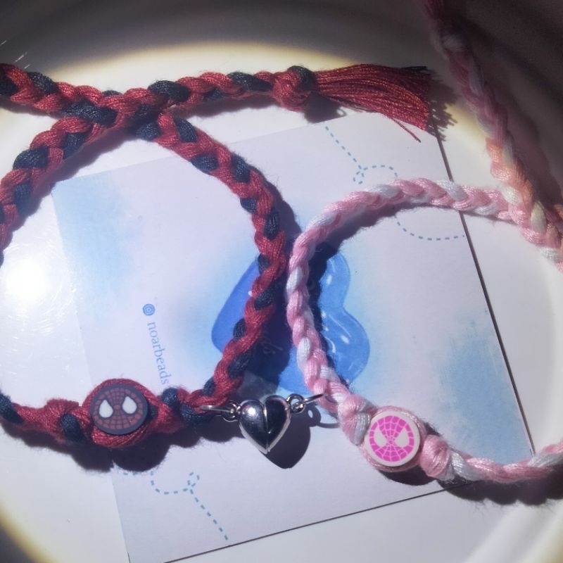 gelang coupel miles and gwen | coupel bracelet | gelang coupel karakter | bracelet coupel