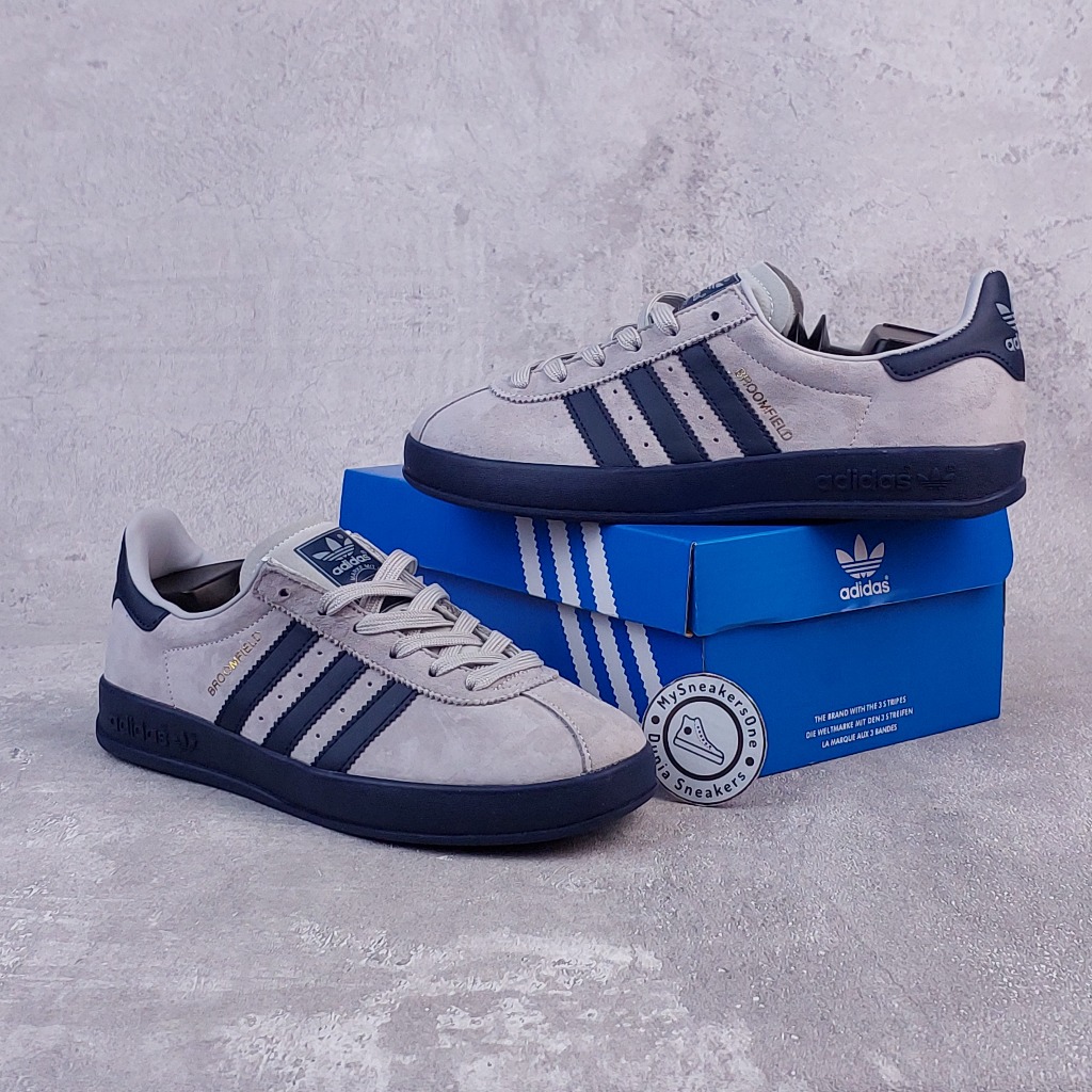 Adidas Broomfield Grey Navy