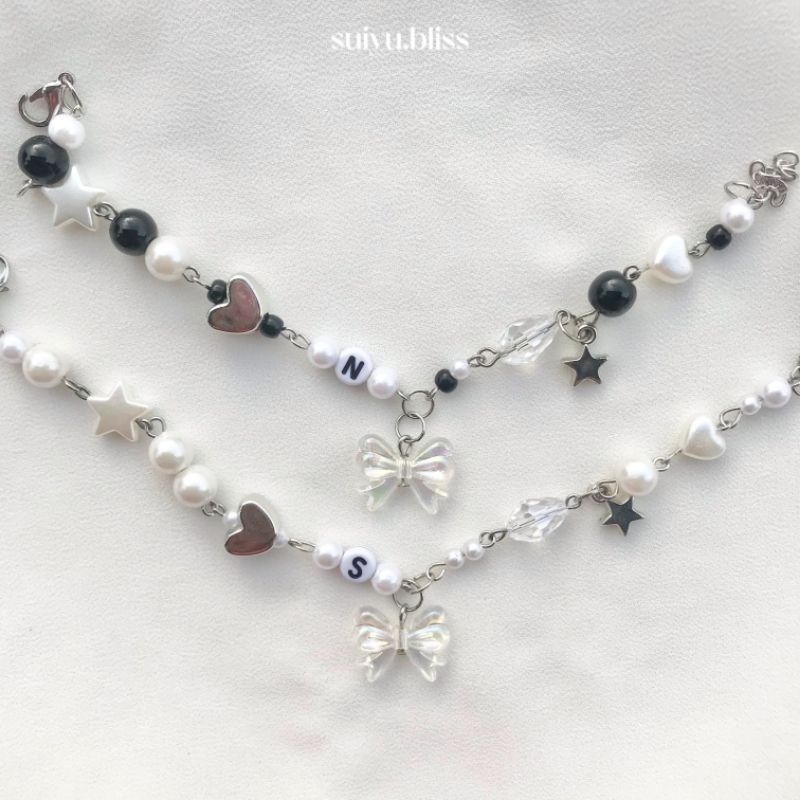 ✩°｡⋆⸜ Best Buds Bracelet - Couple bracelet | Beaded bracelet | Handmade bracelet | Gelang manik | Ge