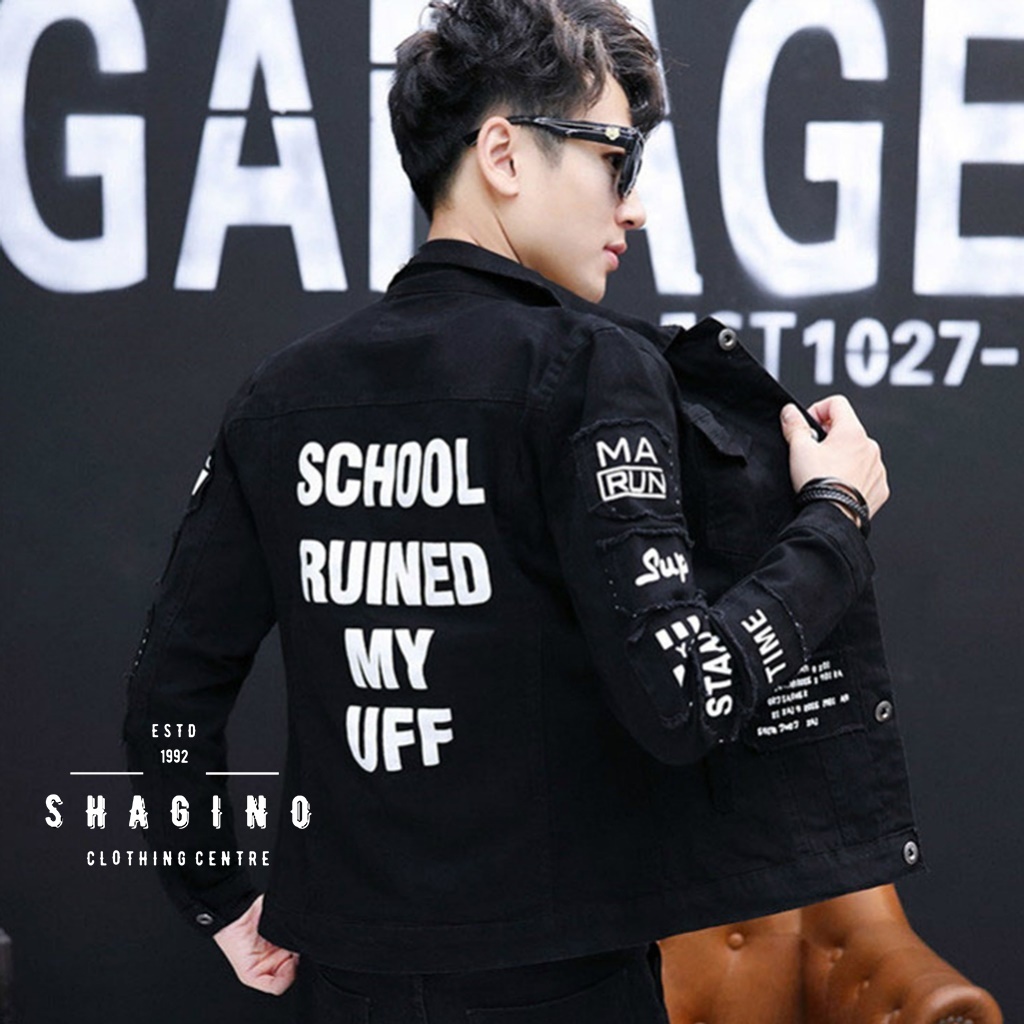 Shagino | Terbaru Jaket Jeans / Jaket Jeans Pria / Jaket Jeans Wanita / Jaket Jeans Korea / Jaket Je