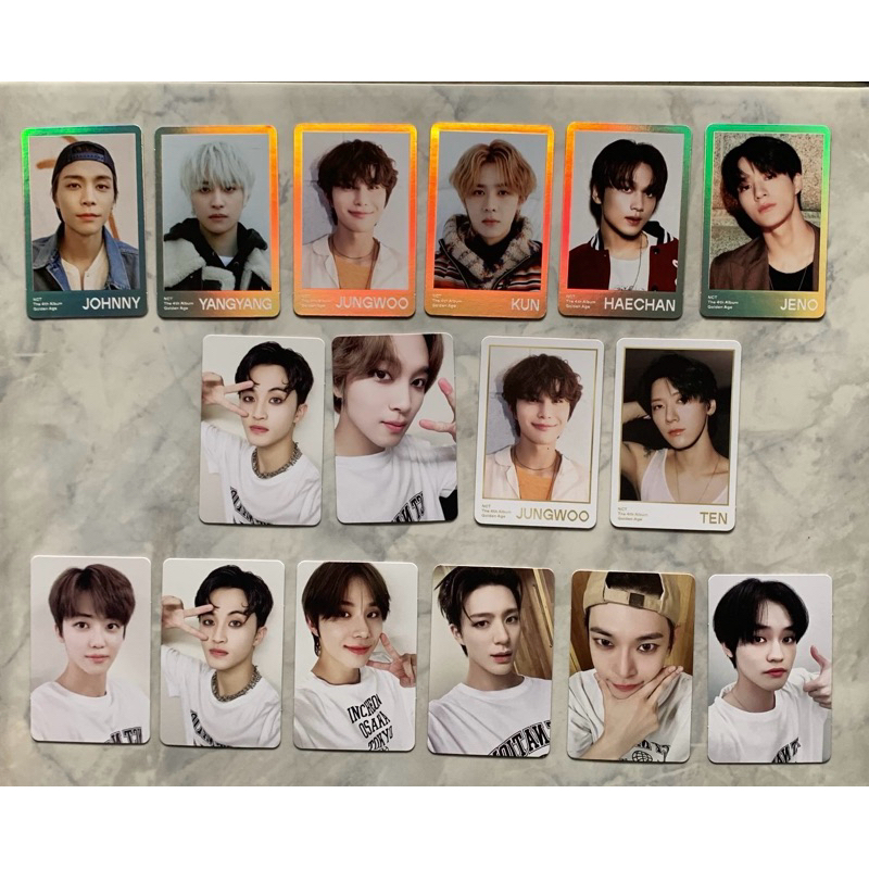 [READY STOCK] TRADING CARD GOLDEN AGE TEN JUNGWOO MARK CHENLE