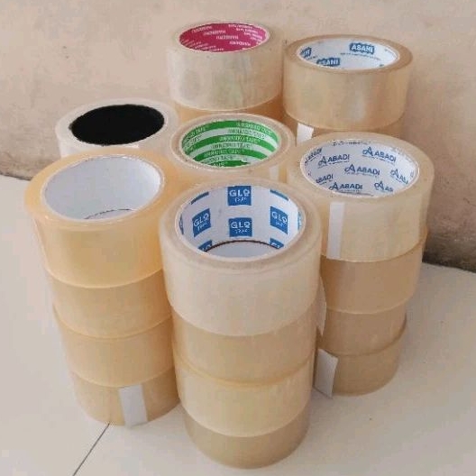 

Lakban Bening Murah 48mm x 60 yard, harga 1 slop/ 6 rol