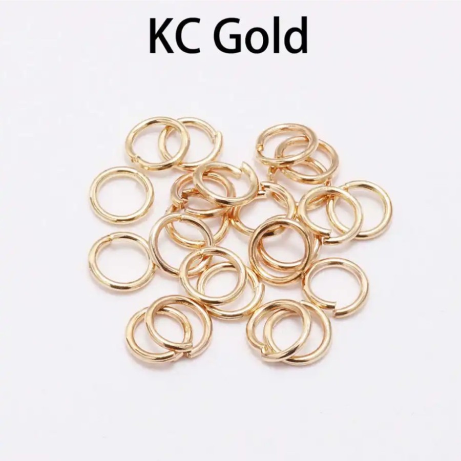 Jump Ring rings Bulat 8mm Rose Gold Nikel