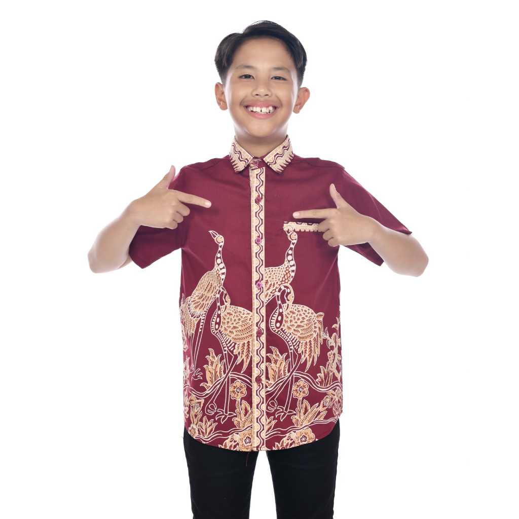 Kemeja Batik Anak Cowok/ Kemeja Batik Anak Laki-laki