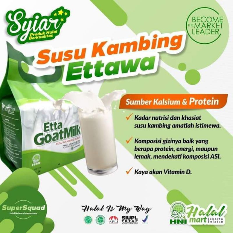 

Susu Kambing Etawa HNI HPAI
