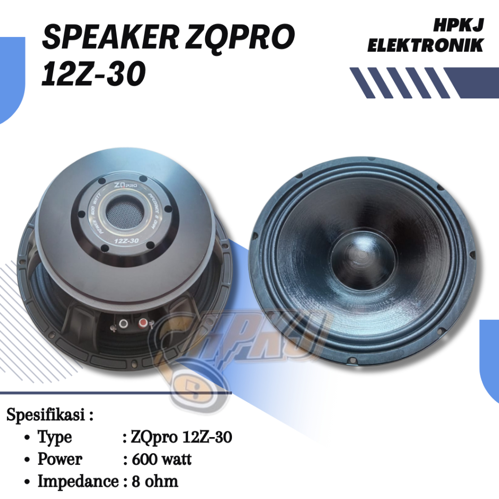 SPEAKER ZQ PRO 12Z-30 12 INCH Speaker komponen zq-pro 12z 30 12z30 12 z30 12inch
