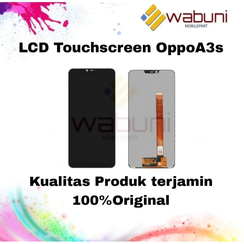 LCD TOUCHSCREEN COPOTAN ORIGINAL OPPO A3S/REALME2
