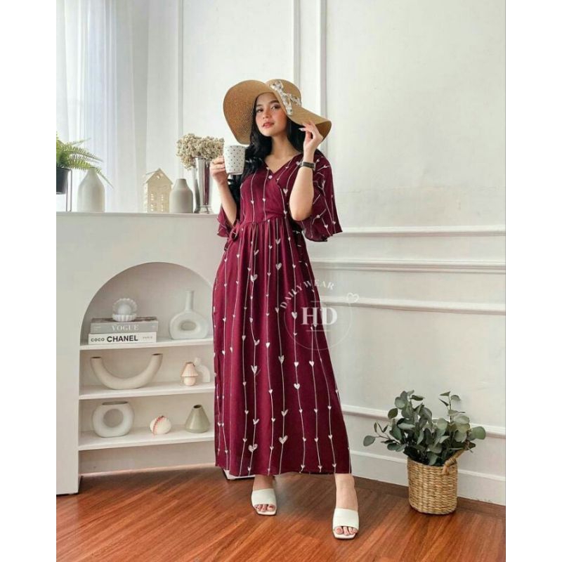 Daster | kareen dress kimono | Daster kekinian | daster busui | daster | Hd.id dailywear | homedress