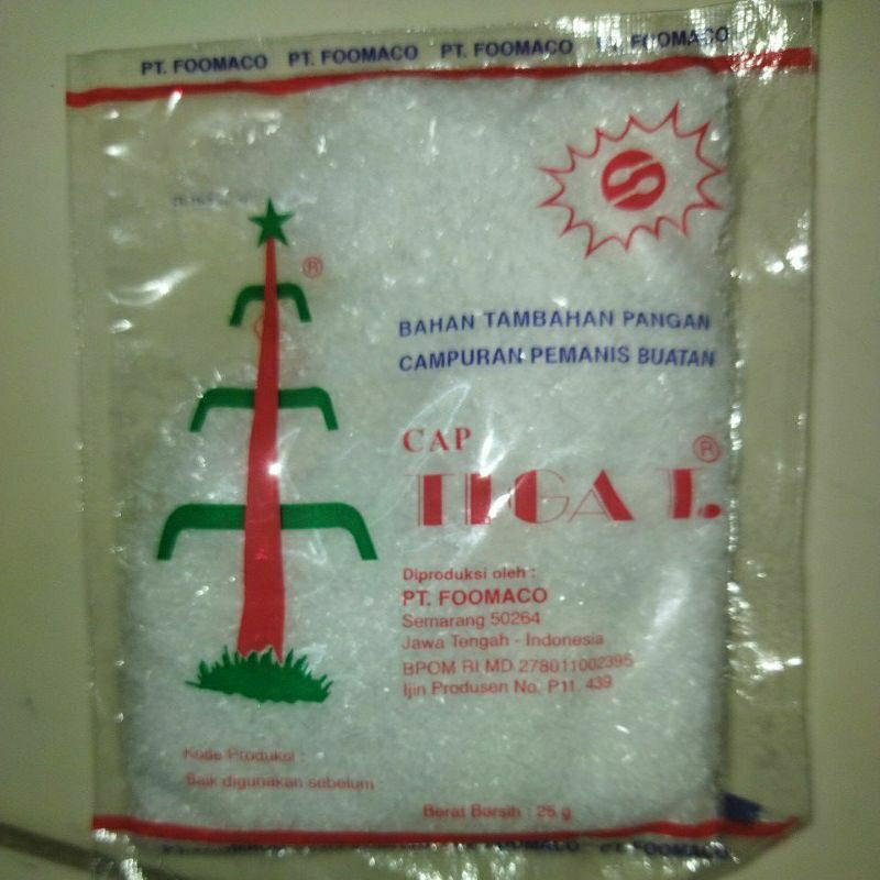 

Campuran Pemanis buatan 25 gr