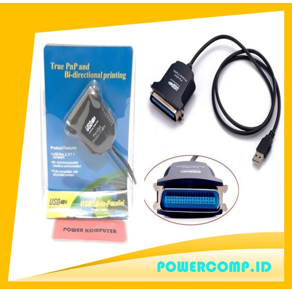 Kabel USB to Paralel Printer/USB to LPT