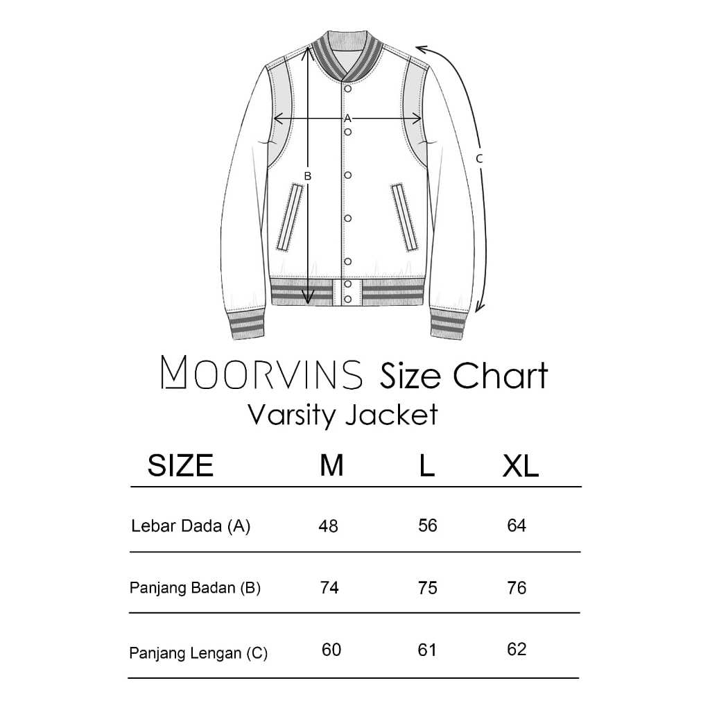 HOT SALE Moorvins jaket varsity baseball canadiens