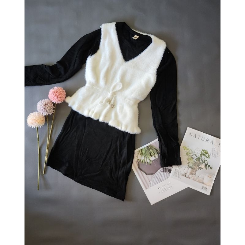 dress import anak 2in1