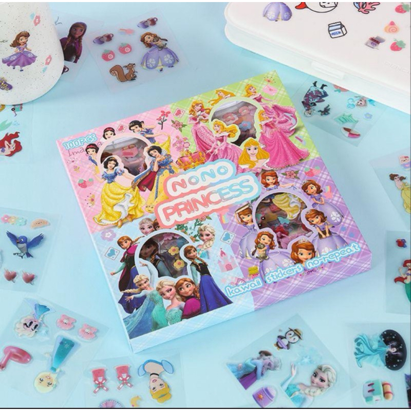 

MBK (10 pcs) Sticker Princess little Pony Stellalou Linabelle My Melody Tea Time Vinjo nini