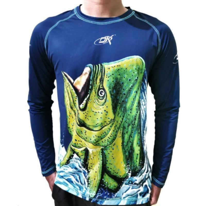 Jersey Mancing Lengan Panjang duraking ukuran m