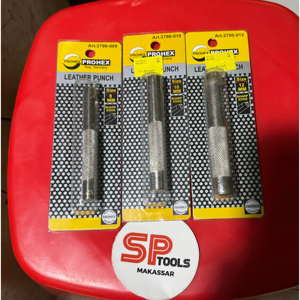 PLONG LUBANG KULIT LEATHER PUNCH 6mm/ 8MM / 10MM / 12MM PROHEX