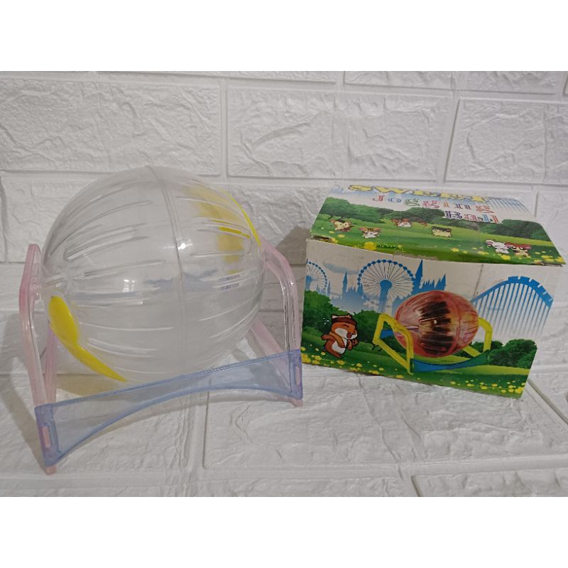 SALE Preloved Jogging Ball Hamster Sweet Rolling Bola Mainan Kincir besar