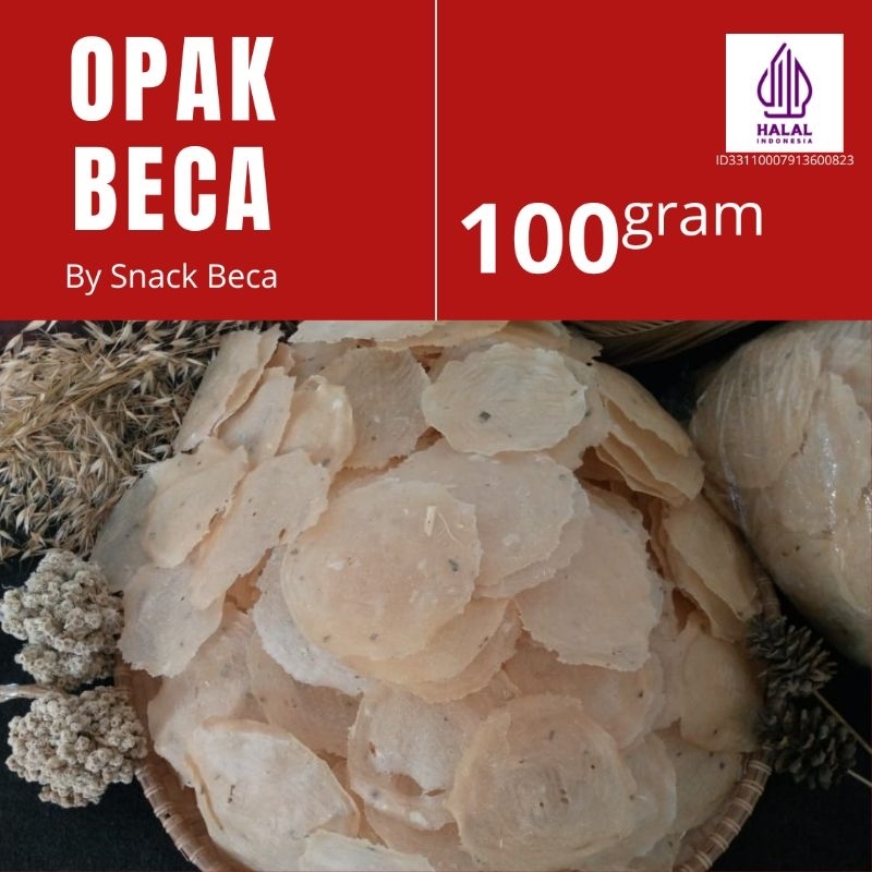 

Opak Beca Singkong Mentah Original Renyah Gurih / Kecimpring Singkong