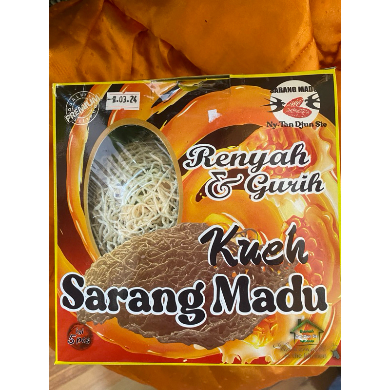 

Kueh Sarang Madu isi 5 pcs