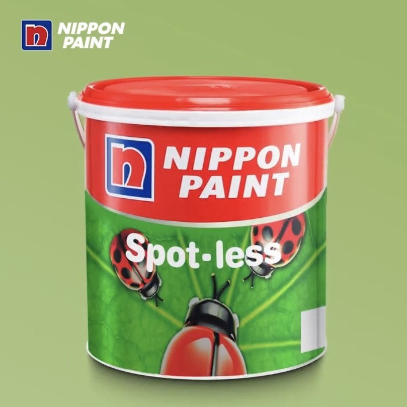 Cat Nippon Paint Spotless Anti Noda Cat Premium Interior Mudah Dibersihkan