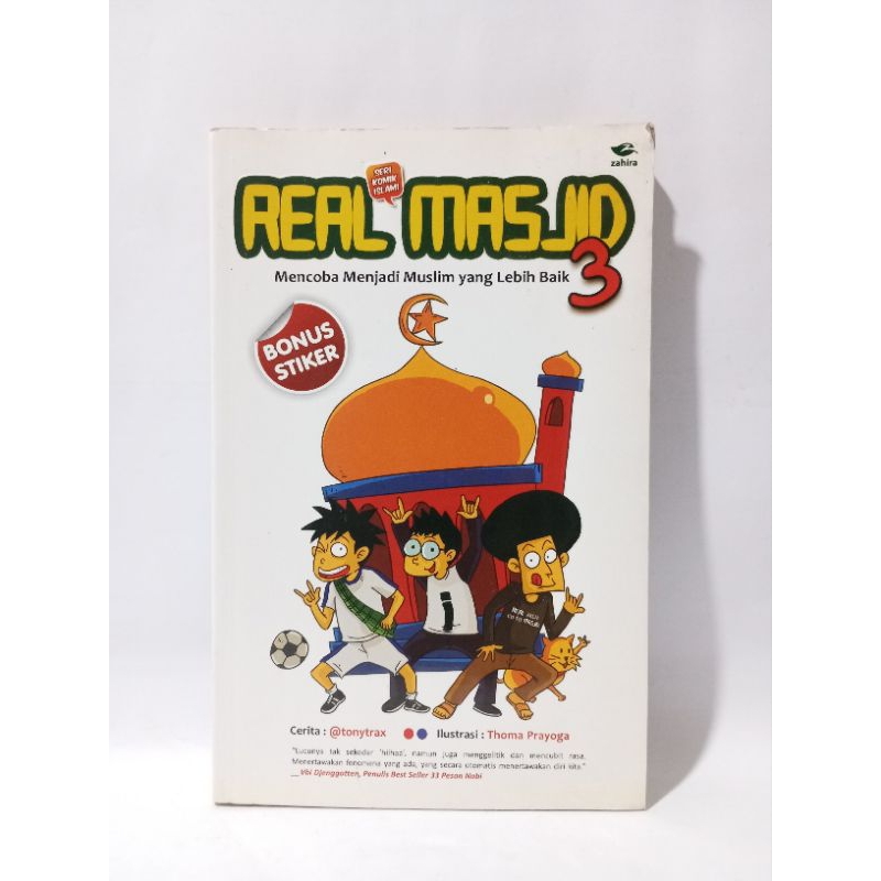 Buku komik real masjid 3